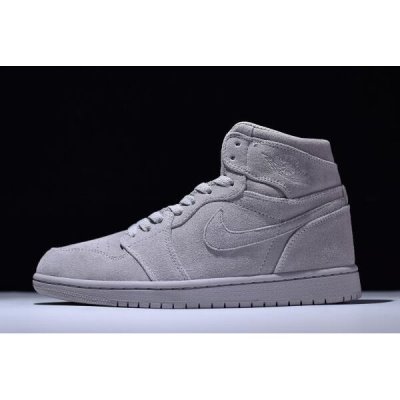 Nike Erkek Air Jordan 1 Retro High Wolf Gri Basketbol Ayakkabısı Türkiye - QQEBWUJR